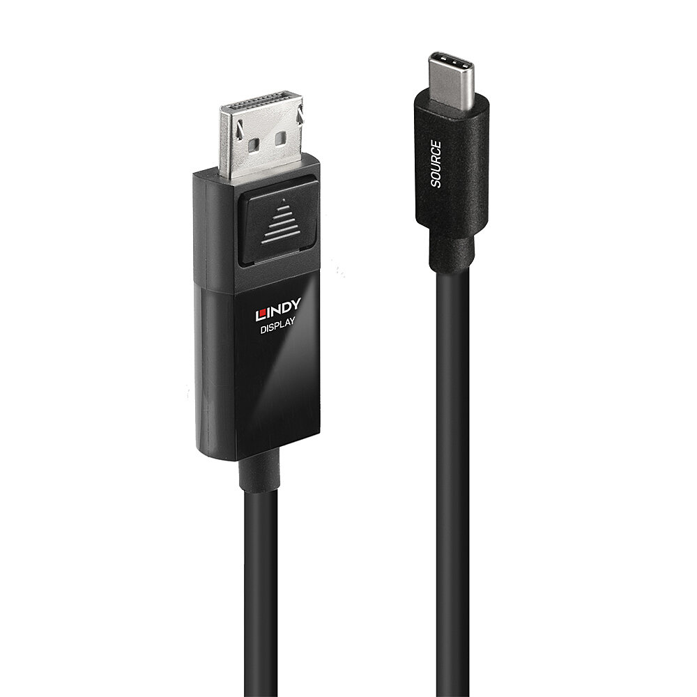 Lindy Adapterkabel - USB-C (M) zu DisplayPort (W), Ansicht 2