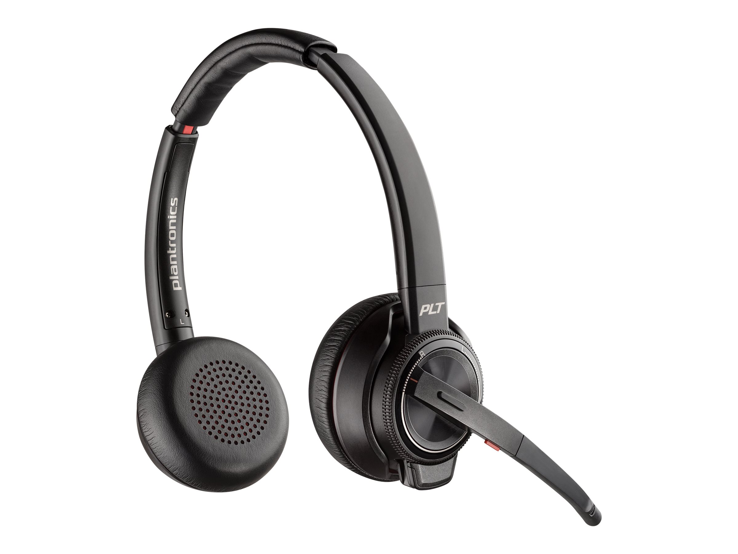 Poly Savi 8200 Series W8220 - Headset - On-Ear Ersatz DECT kabellos aktive Rauschunterdrückung mit Ladeschale, Ansicht 3