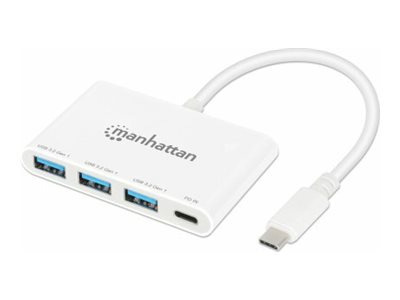 MH 3-Port USB-A Hub C-Stecker 100W PD