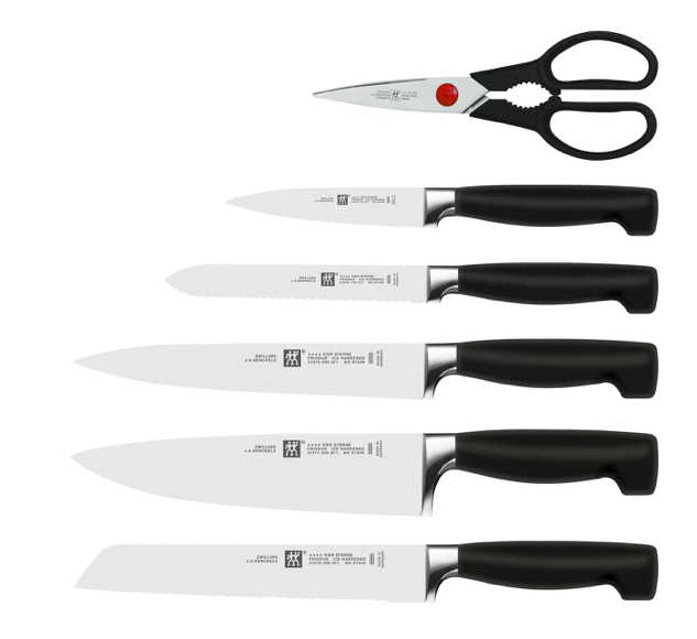 Zwilling Four Star - Set Messerblock und Messer, Ansicht 3