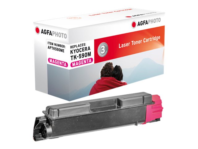 AgfaPhoto Magenta - kompatibel - Tonerpatrone (Alternative zu: Kyocera TK-590M)