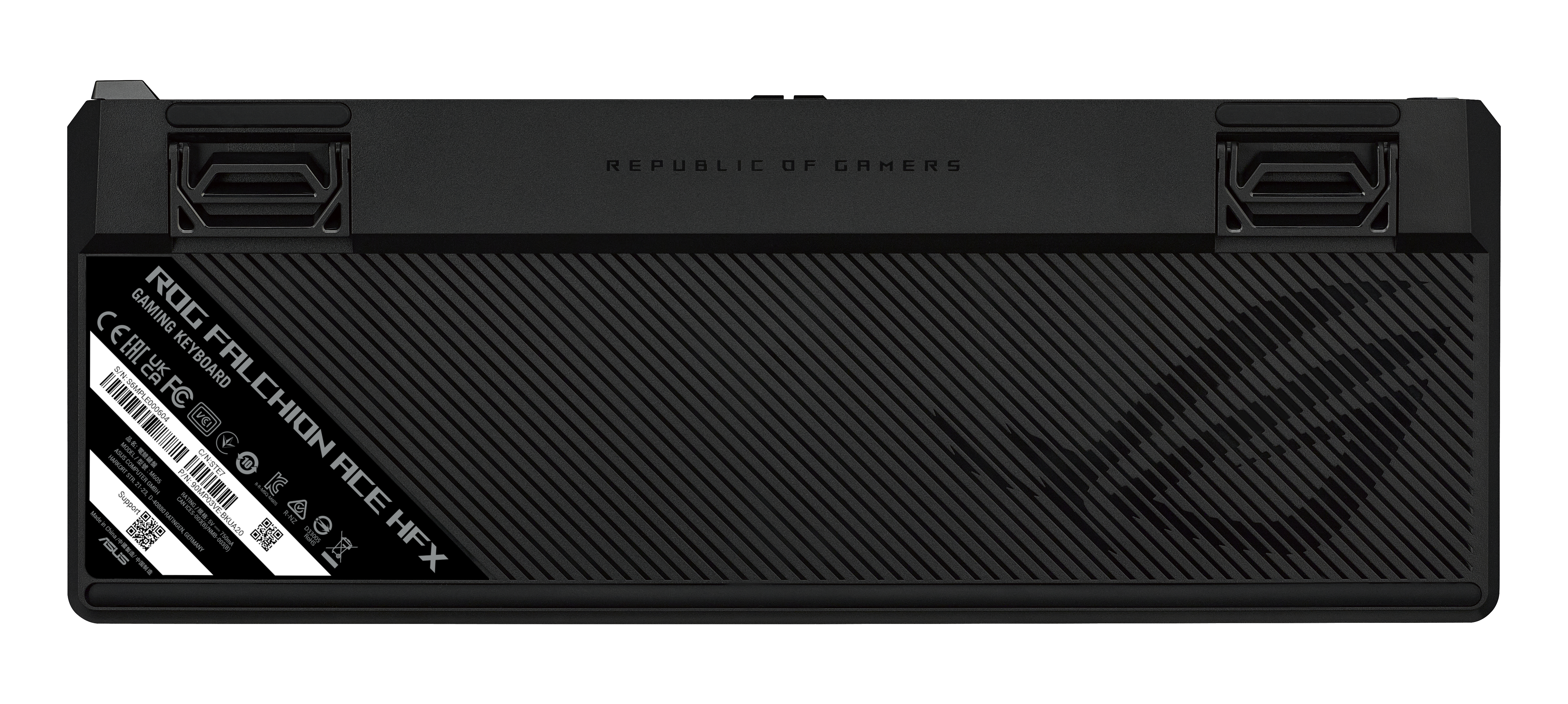ASUS ROG Falchion Ace - Tastatur - 65 % kompakt - TL: Deutsch, QWERTZ, Ansicht 4