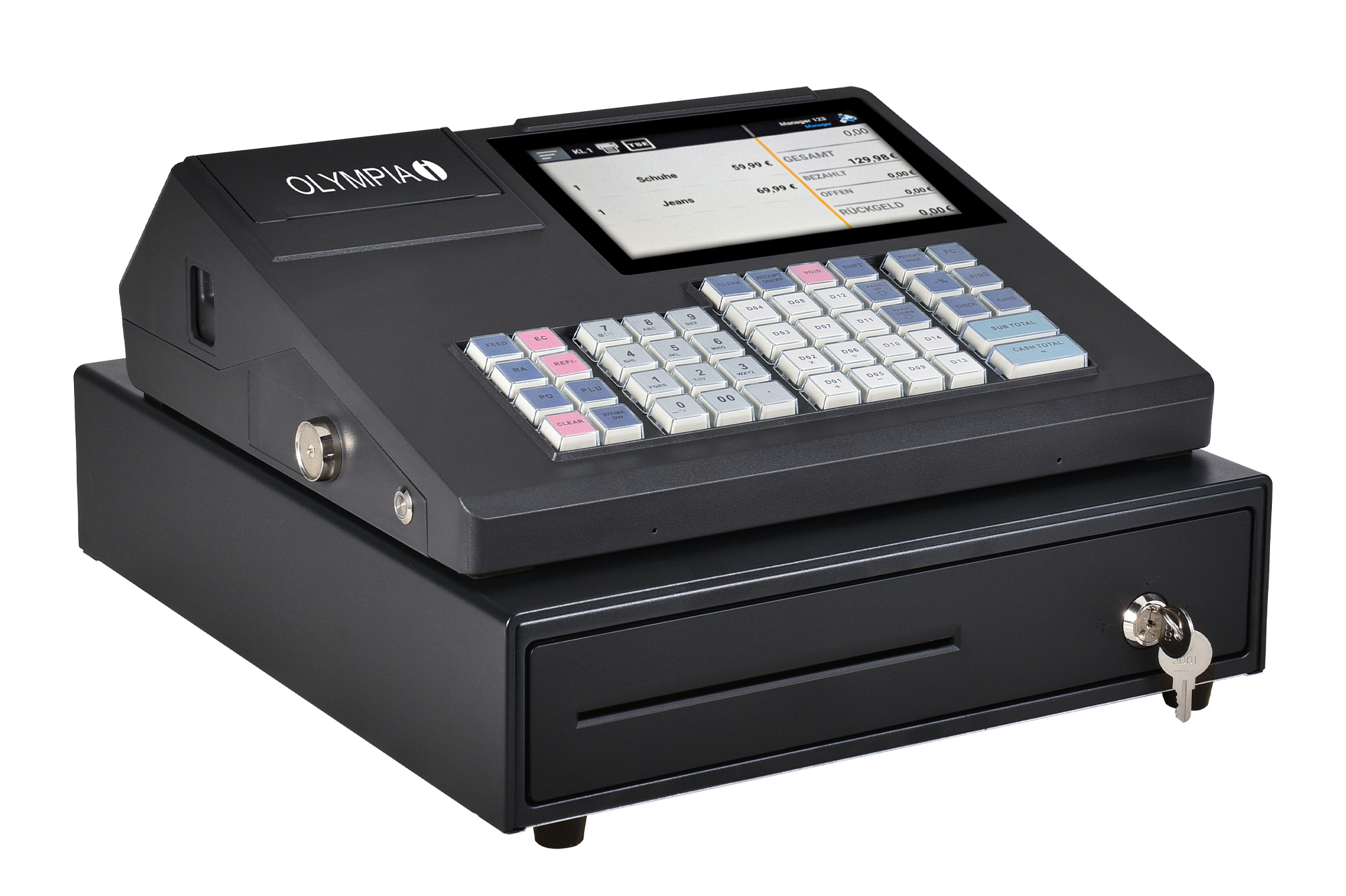 Olympia Kasse K200 inkl.Drucker HINWEIS BEACHTEN, Ansicht 2