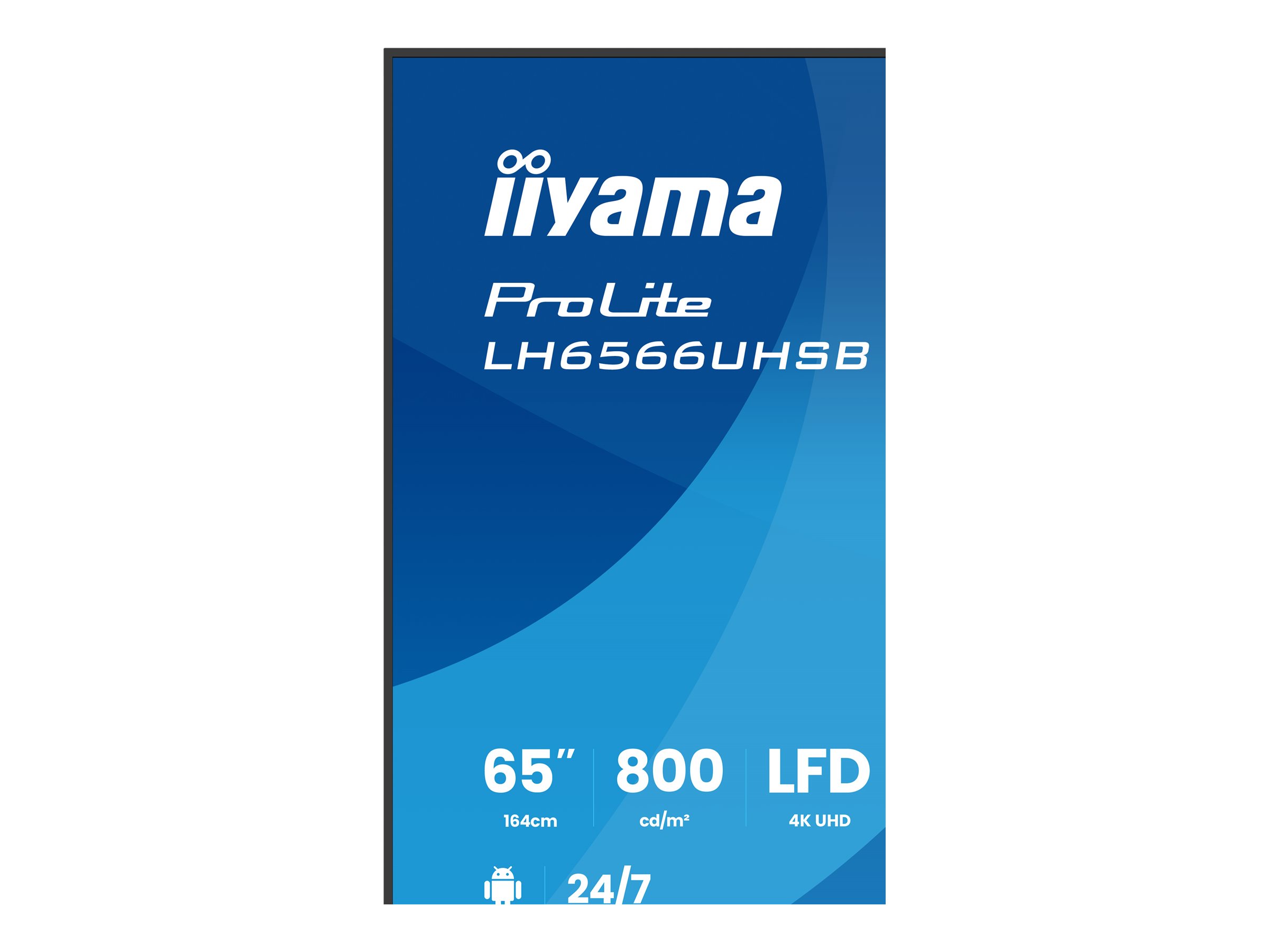 Iiyama ProLite LH6566UHSB-B1AG - 164 cm (64.5")