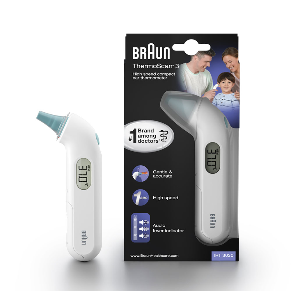 Braun ThermoScan 3 IRT 3030 - Thermometer, Ansicht 3