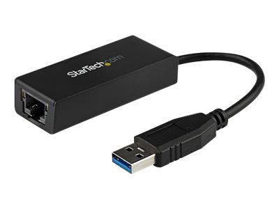 StarTech.com USB 3.0 auf Gigabit Ethernet Lan Adapter - 10/100/1000 NIC Netzwerkadapter - USB SuperSpeed auf RJ45 Stecker/Buchse - Netzwerkadapter - USB 3.0 - Gigabit Ethernet
