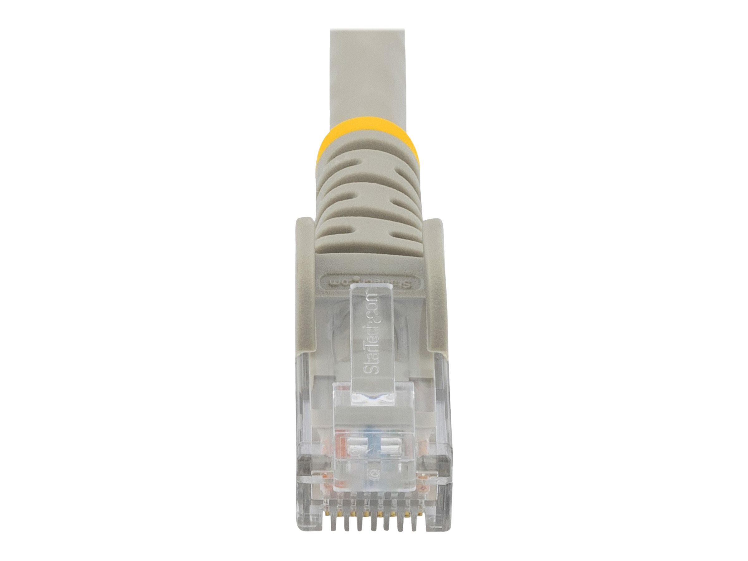 StarTech.com 2m Cat6 Gigabit Snagless Patchkabel - RJ45 UTP Netzwerkkabel mit Schutzmanschette - Cat 6 Kabel - Grau - Patch-Kabel - RJ-45 (M)