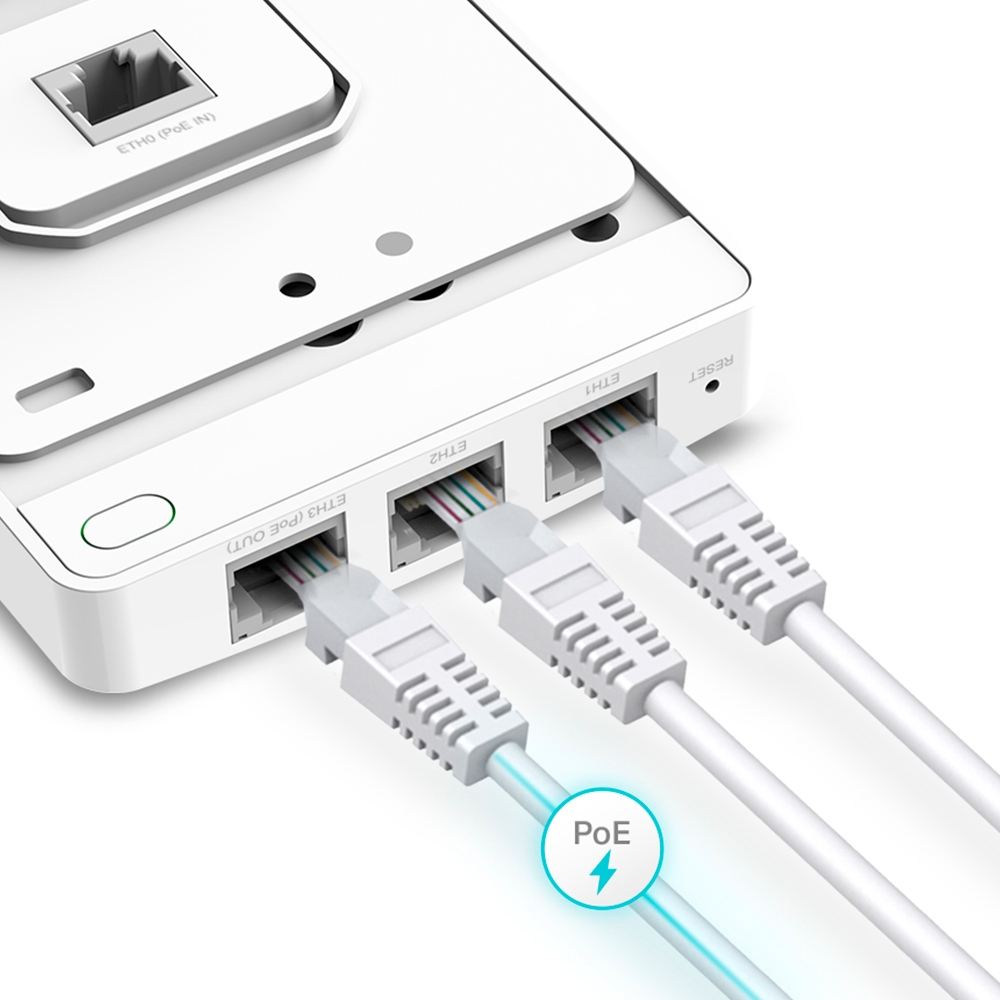 TP-LINK EAP615-Wall V1 - Accesspoint - Wi-Fi 6, Ansicht 4