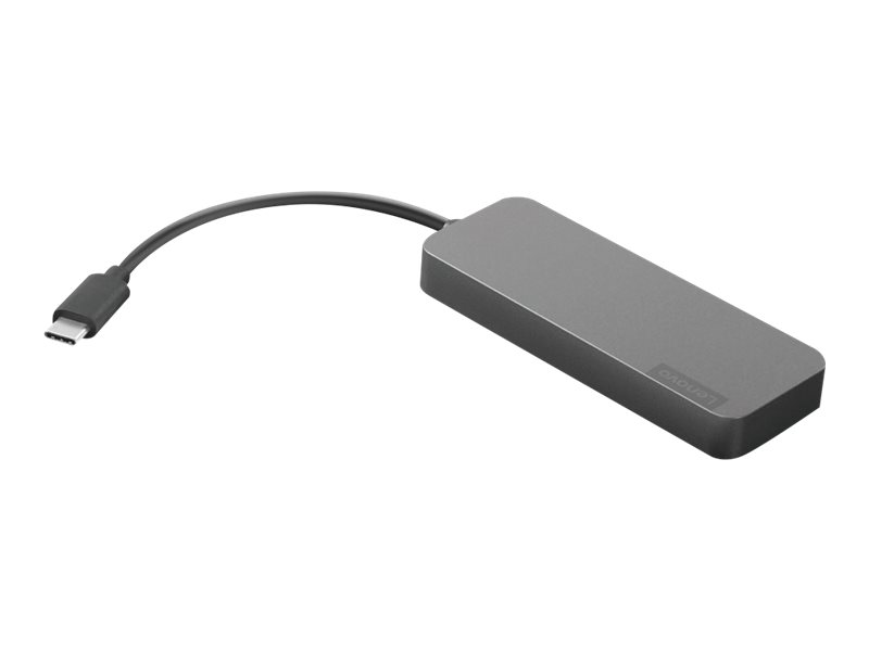Lenovo USB-C to 4 Port USB-A Hub - Hub - 4 x SuperSpeed USB 3.0 + 1 x USB-C, Ansicht 4