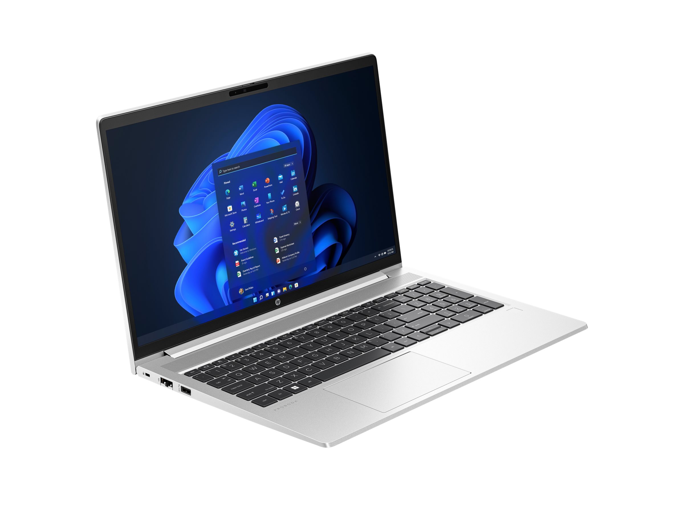 HP ProBook 450 G10 Notebook - 177-Grad Scharnierdesign - Intel Core i5 i5-1334U / 1.3 GHz - Win 11 Pro - Intel Iris Xe Grafik - 16 GB RAM - 512 GB SSD NVMe - 39.6 cm (15.6")