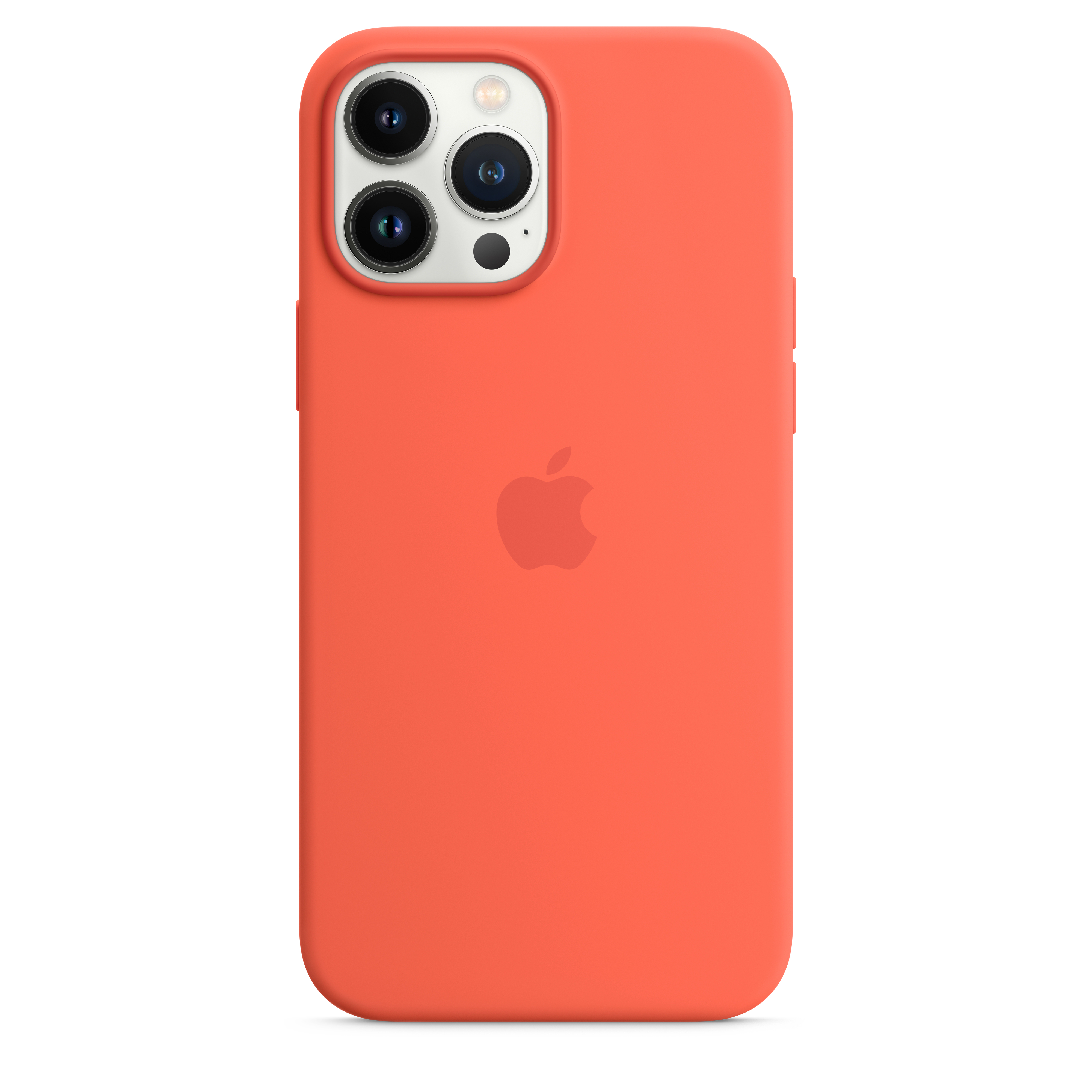 Apple iPhone 13 Pro Max Silicone Case with MagSafe Nectarine