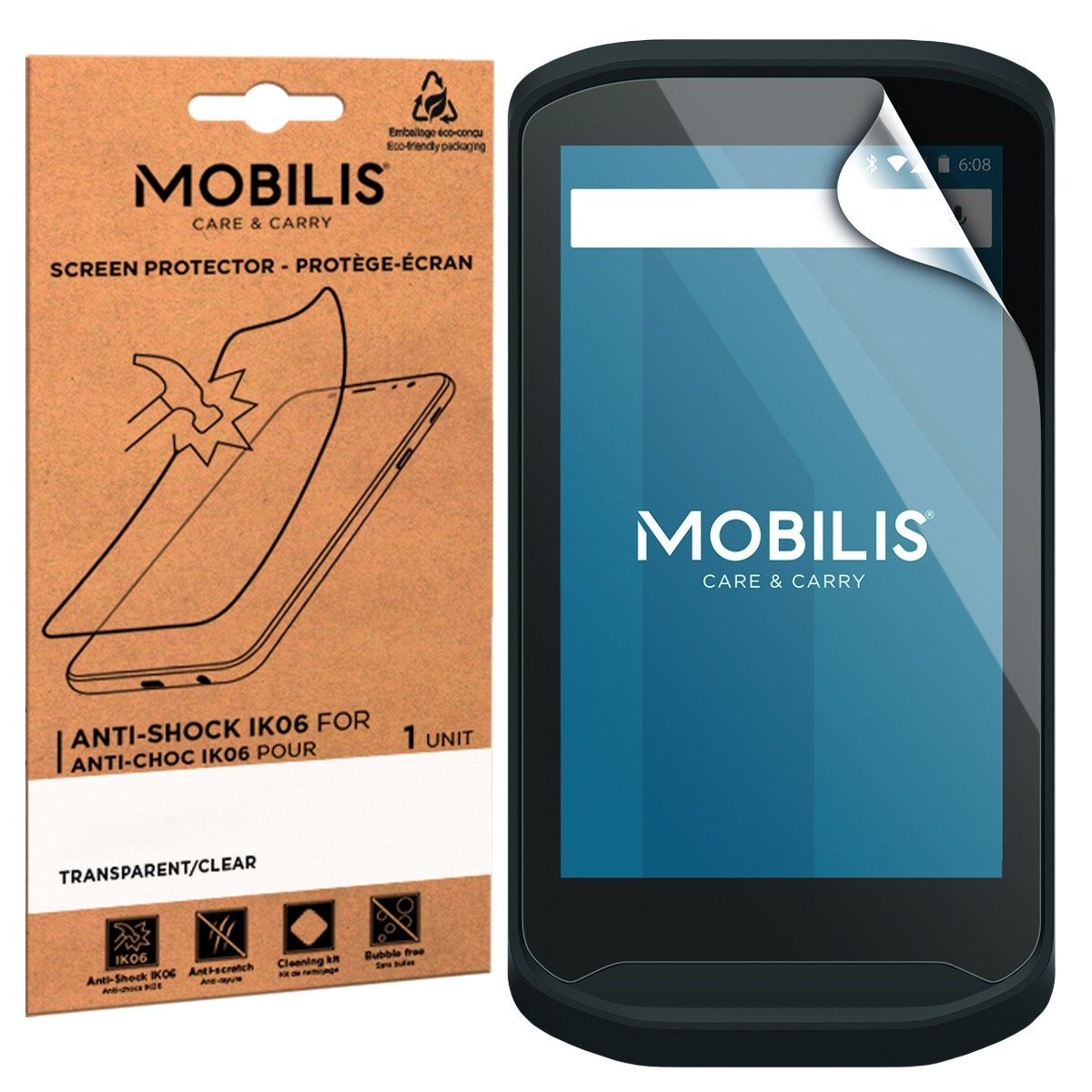 Mobilis Schutzfolie - bruchsicher, stoßfest IK06, Ansicht 3