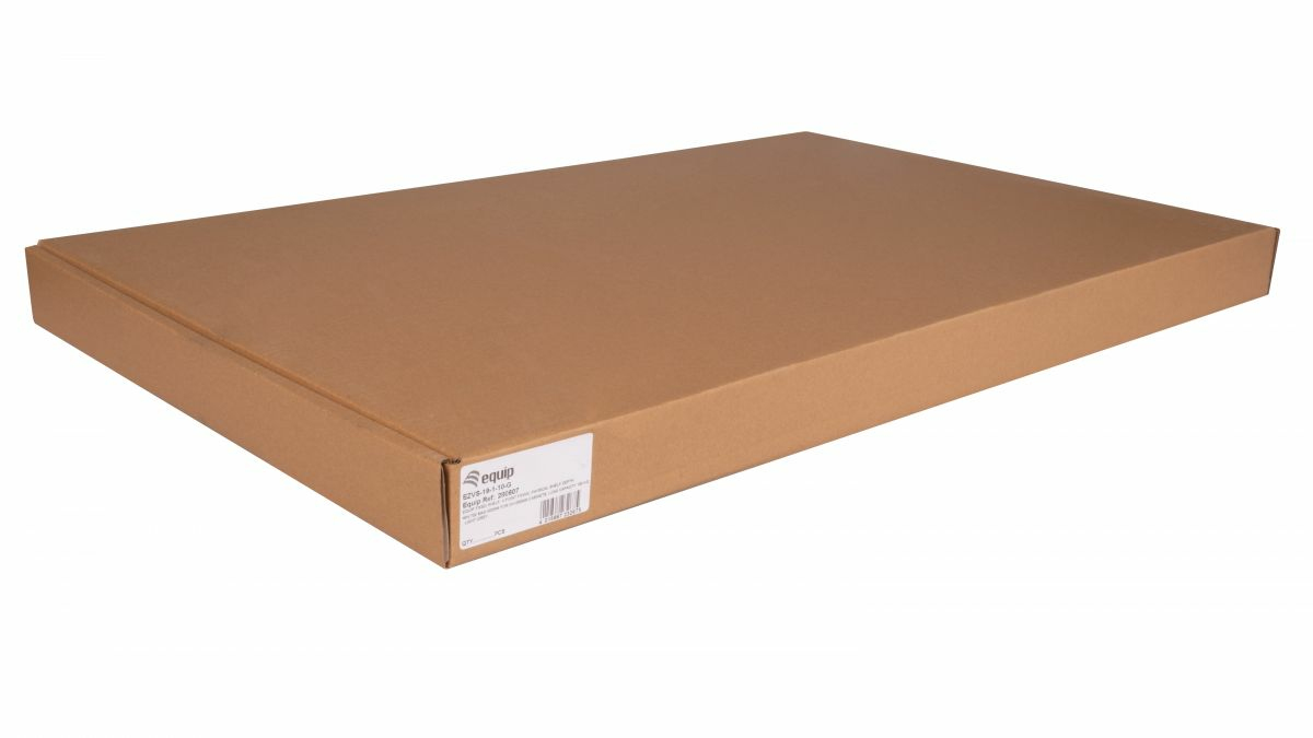 Equip Fachboden variabel 19 für Serverschränke 1U 100cm gr - 1 m - Zubehör Stromversorgung - 1 m, Ansicht 4