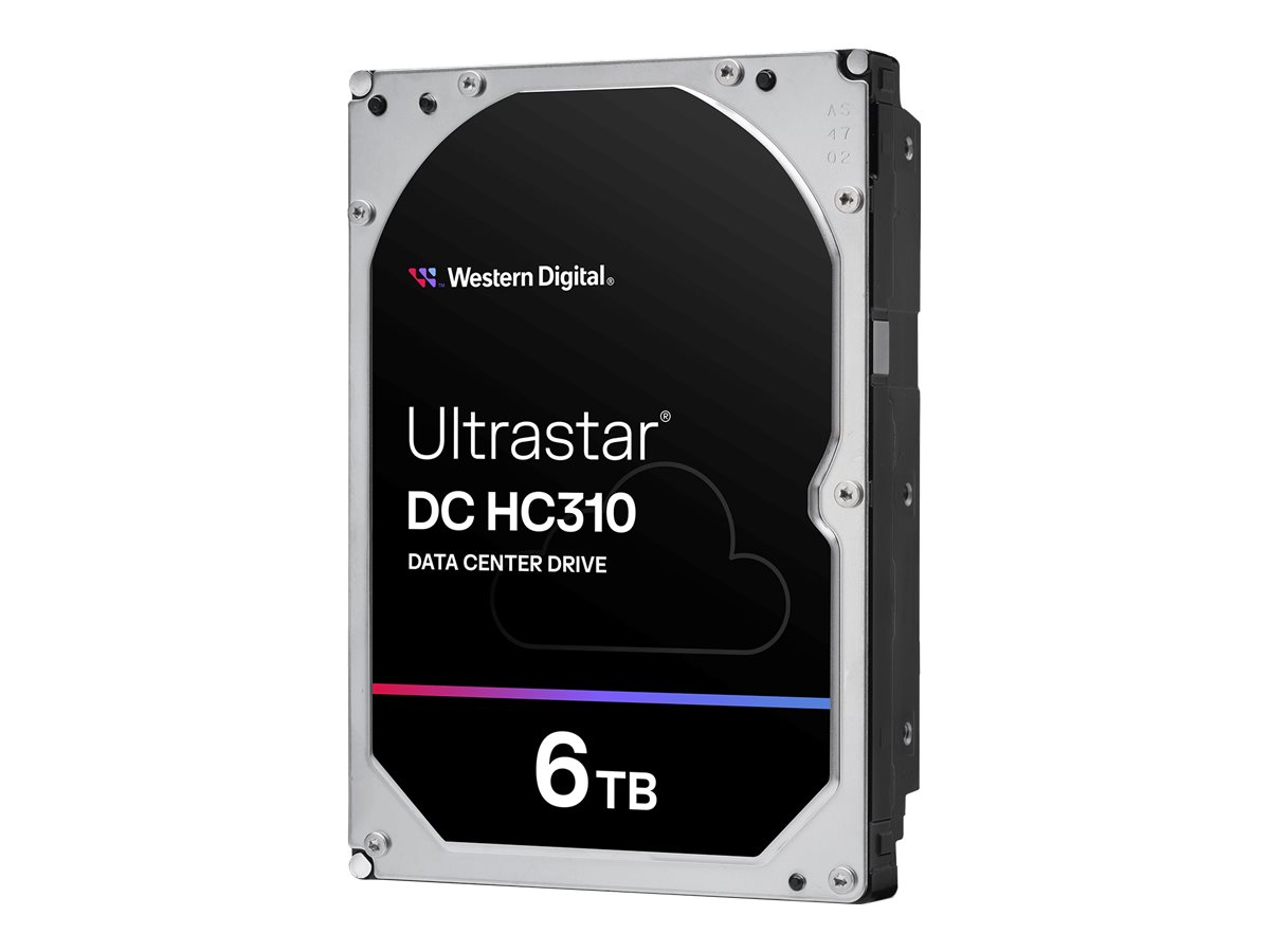 WD Ultrastar DC HC310 HUS726T6TAL4201 - Festplatte - verschlüsselt - 6 TB - intern - 3.5" (8.9 cm)