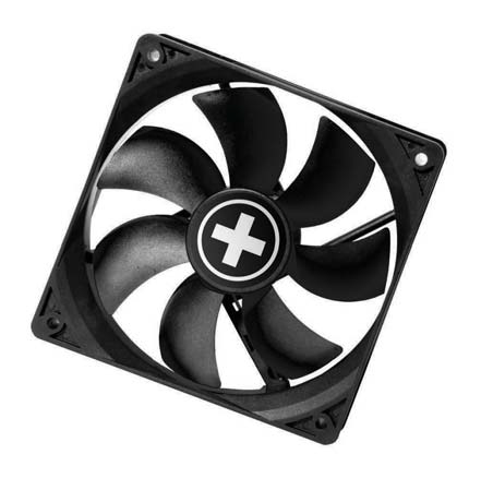Xilence XPF60S.W - Ventilator - 6 cm - 2100 RPM - 22 dB - 12 cfm - Schwarz, Ansicht 2