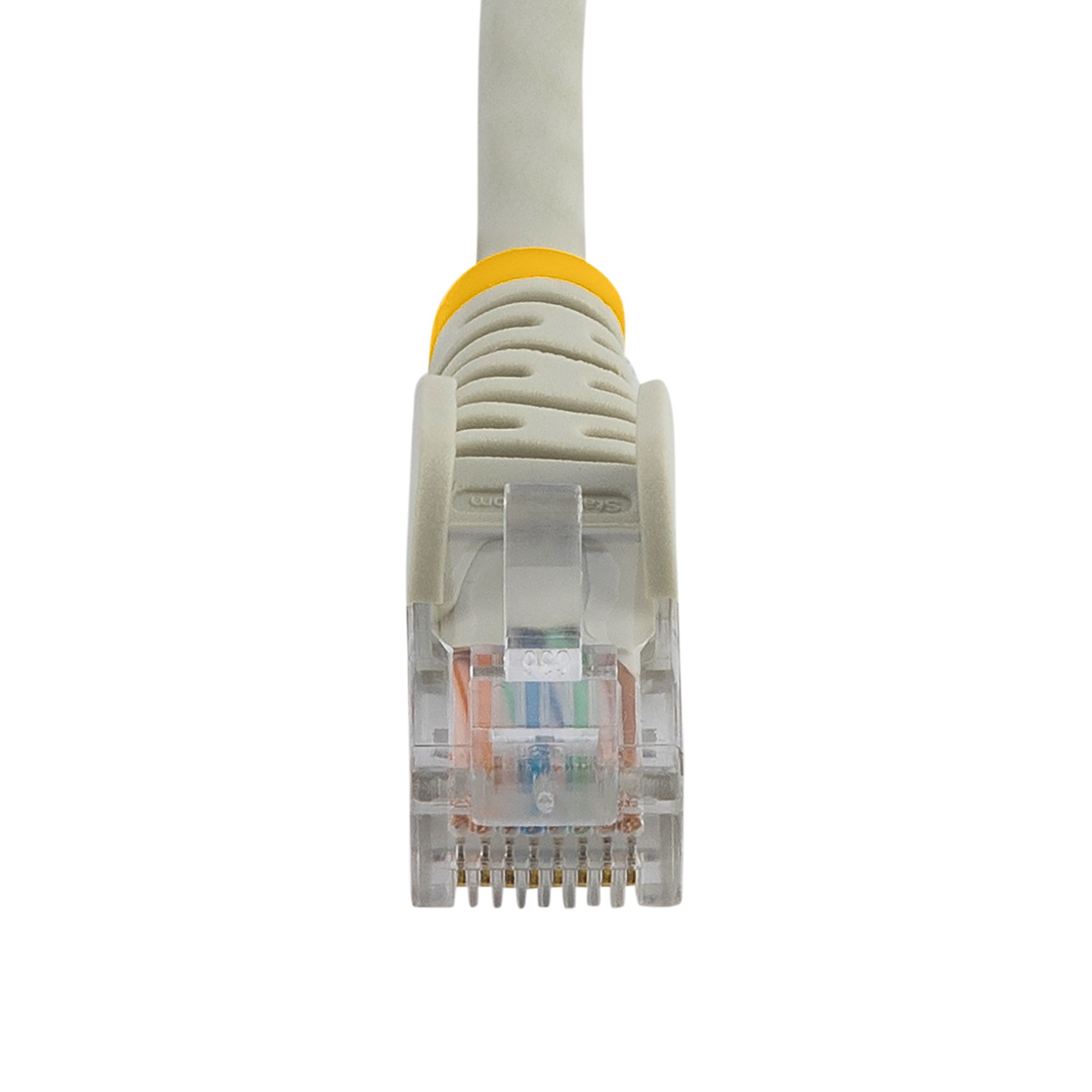 StarTech.com 7m Cat5e Ethernet Netzwerkkabel Snagless mit RJ45 - Cat 5e UTP Kabel - Grau - Patch-Kabel - RJ-45 (M), Ansicht 2