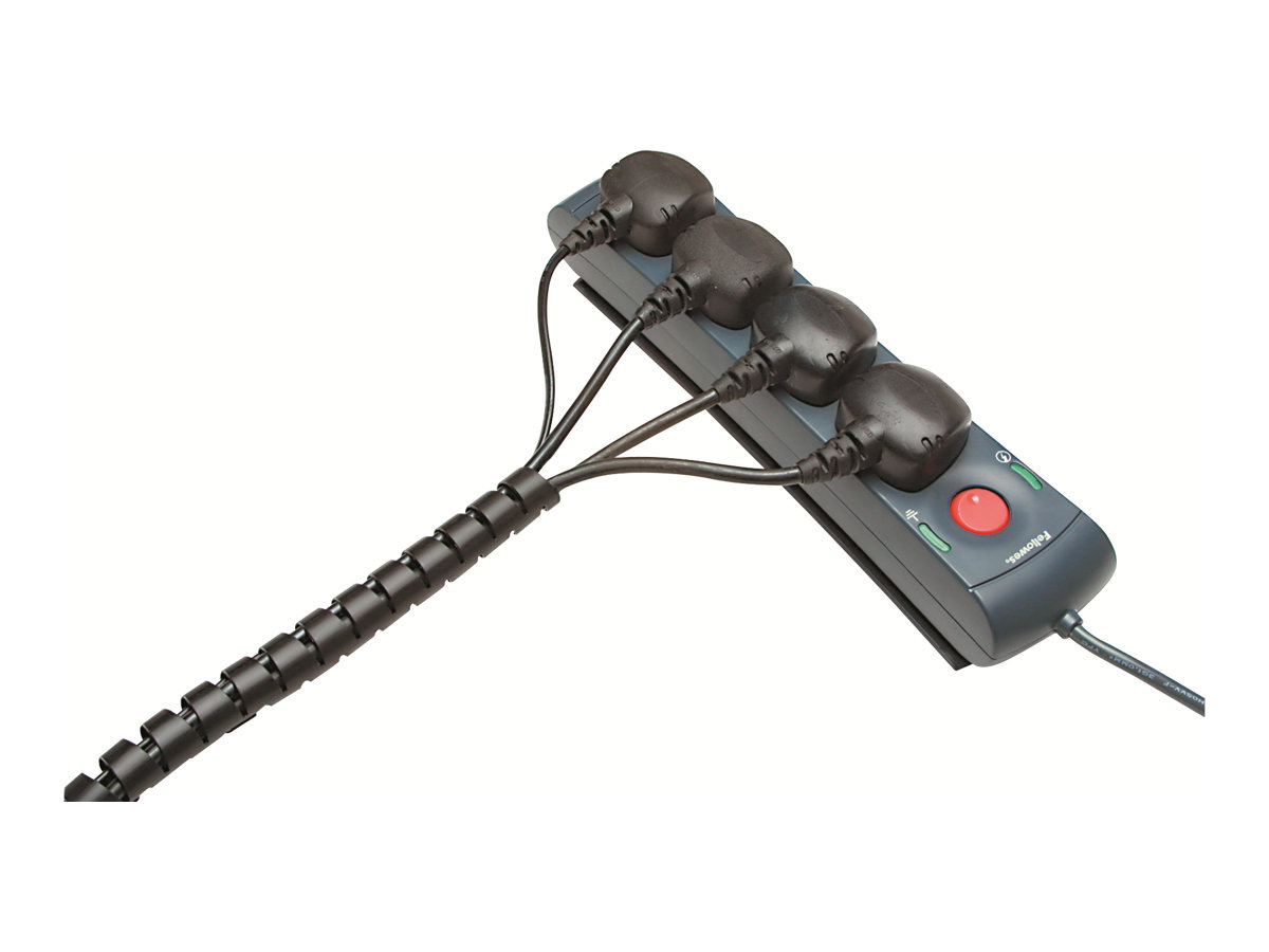 Fellowes Kabel - Organizer - 2 m - Schwarz, Ansicht 5