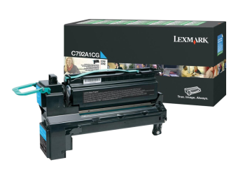 Lexmark Cyan - original - Tonerpatrone LCCP LRP