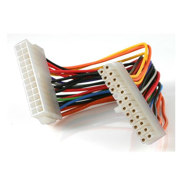 StarTech.com 20cm 24 Pin ATX 2.01 Stromverlängerungskabel - Stecker/Buchse - Spannungsversorgungs-Verlängerungskabel, Ansicht 2