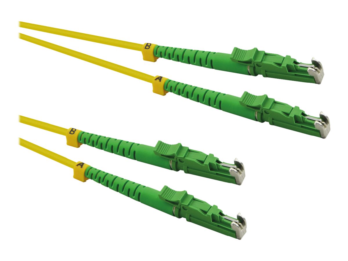 Roline - Patch-Kabel - LSH/APC Single-Mode (M) zu LSH/APC Single-Mode (M) - 0.5 m - Glasfaser - Duplex