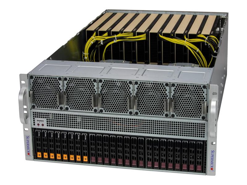 Supermicro GPU SuperServer 521GE-TNRT - Server - Rack-Montage - 5U - keine CPU - RAM 0 GB - SATANVMe - Hot-Swap 6.4 cm (2.5)