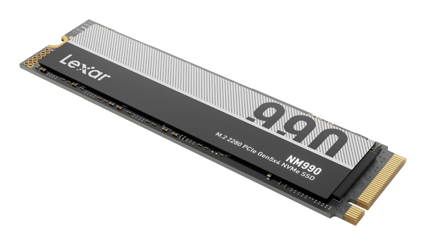 Lexar NM990 - SSD - 1 TB - intern - M.2 2280 - PCI Express 5.0 x4 (NVMe), Ansicht 3