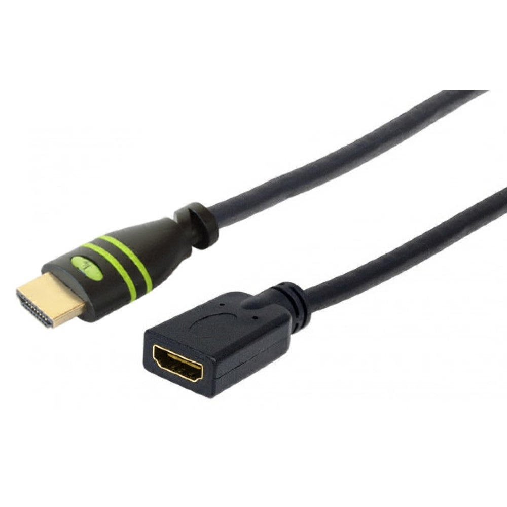 IC Intracom TECHly - Highspeed - HDMI-Verlängerungskabel mit Ethernet, Ansicht 2