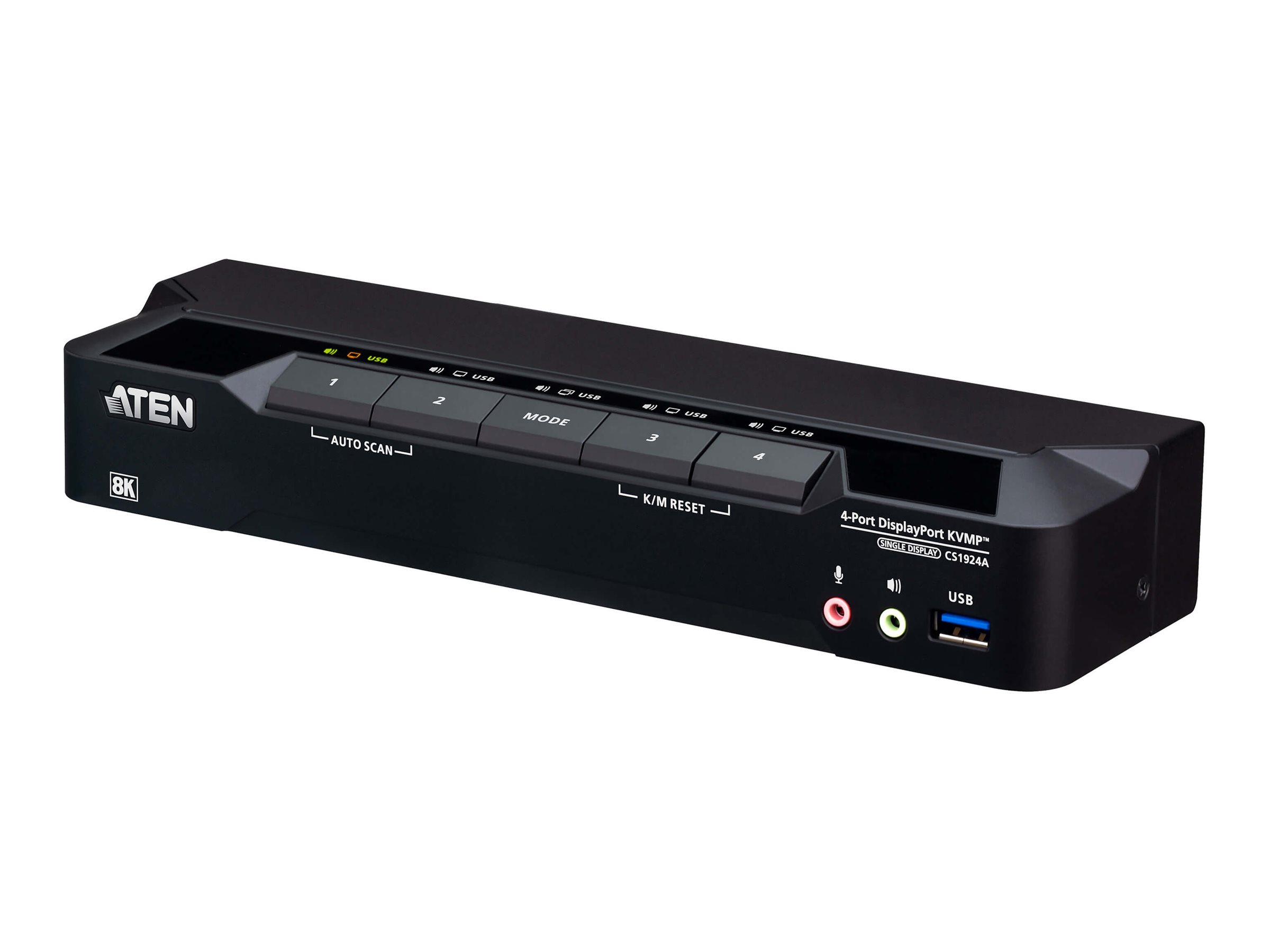 ATEN CS1924A - KVM-/Audio-/USB-Switch - 4 x KVM/Audio/USB