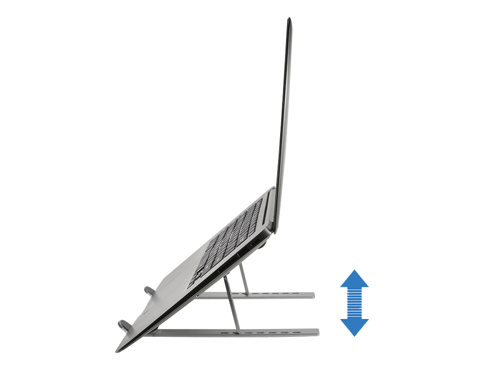 Conceptronic THANA04S ERGO Foldable Aluminum Laptop Cooling Stand, Ansicht 4