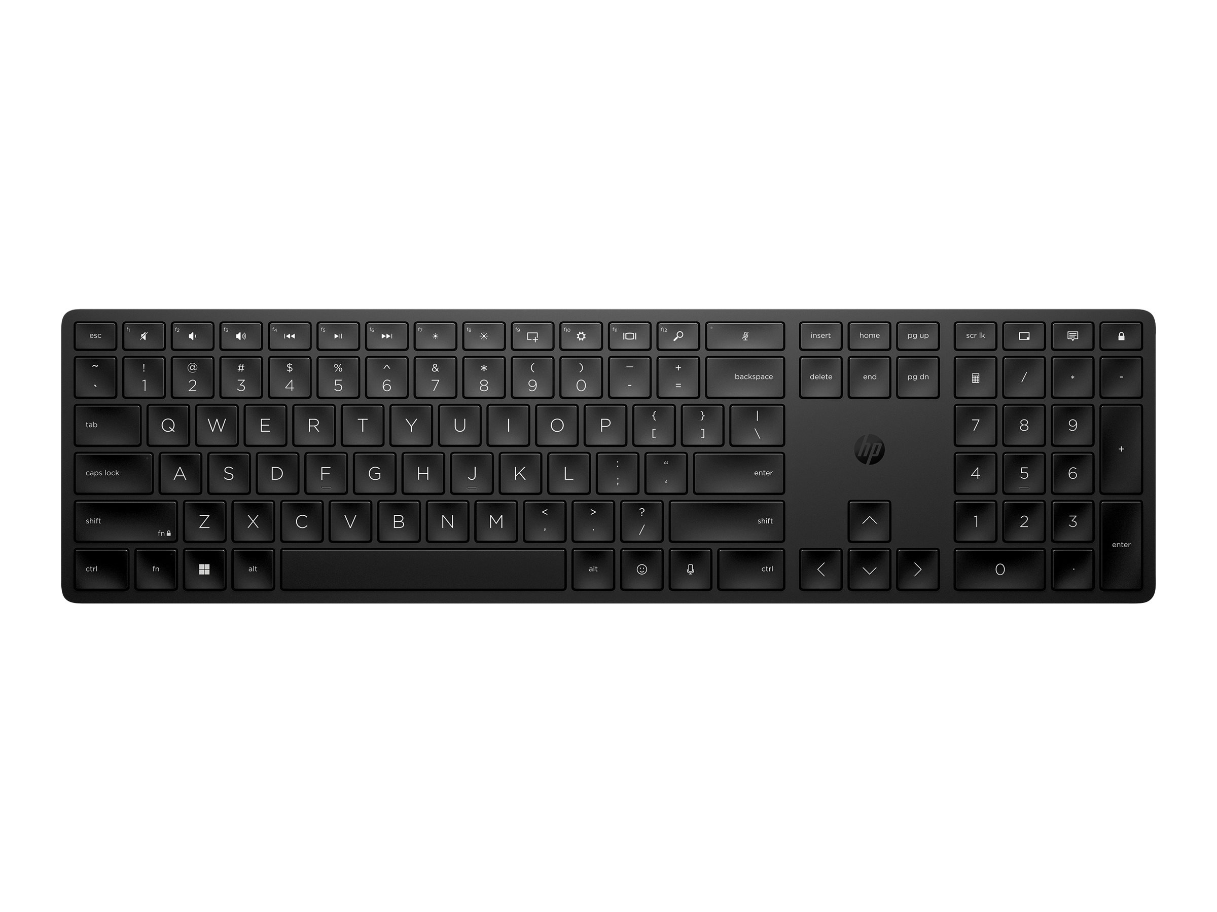 HP 450 - Tastatur - programmierbar - 100% - full size - TL: Deutsch, QWERTZ, Ansicht 5