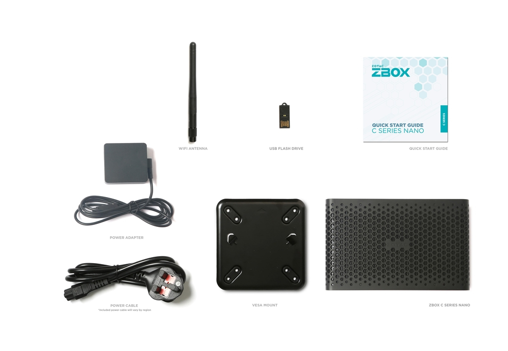ZOTAC ZBOX CI629 nano BARBONE i3-1315 - DDR5 - HDMI - Server-Barebone - Core i3, Ansicht 2