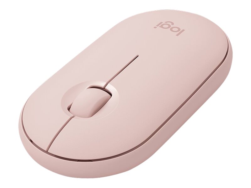 Logitech Pebble M350 - Maus - optisch - 3 Tasten - kabellos - 2.4 GHz Bluetooth - kabelloser Empfänger (USB)