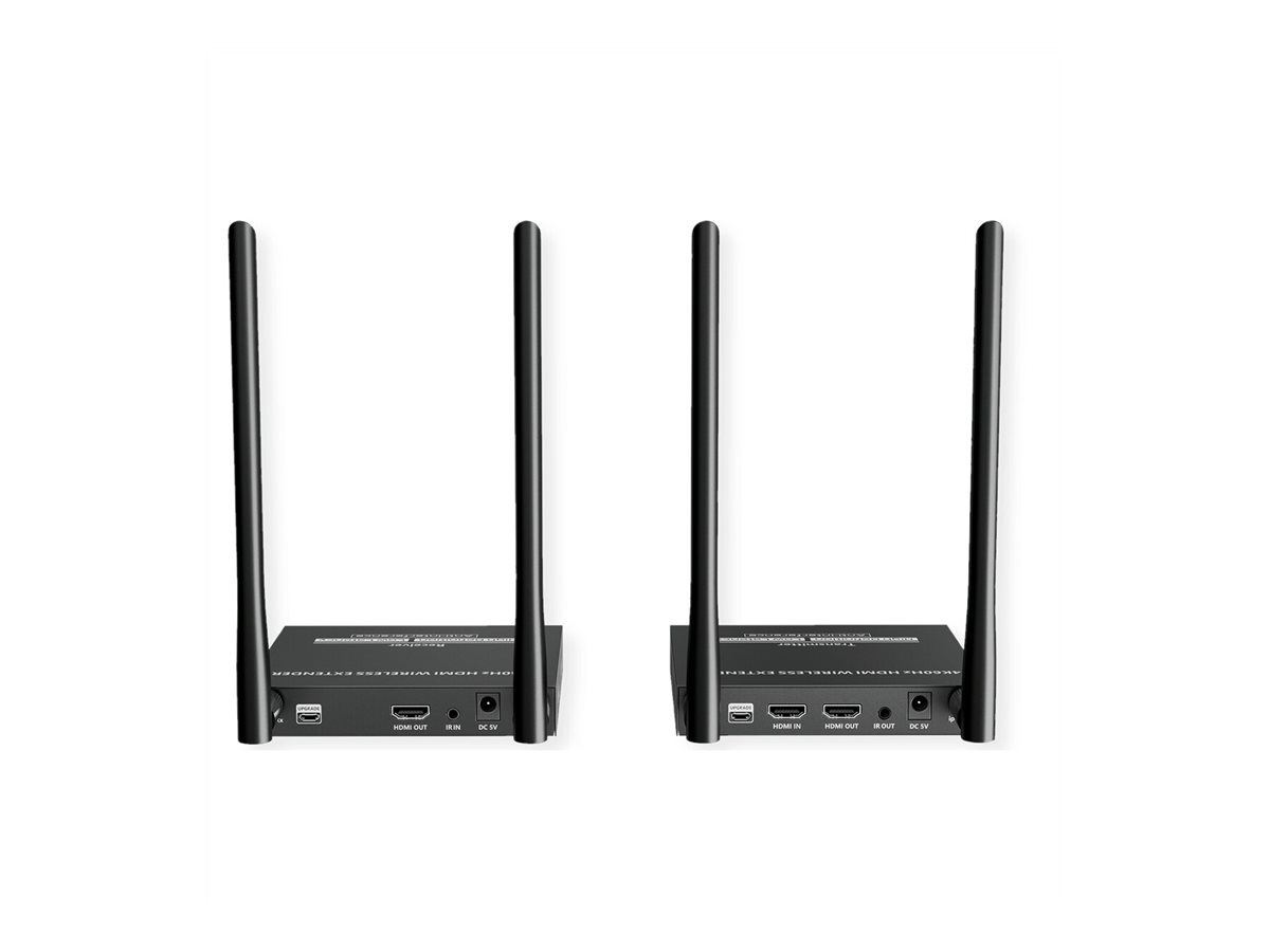 VALUE HDMI 4K Wireless-Kit TX+RX HDMI-Sender u. -Empfänger bis 50m - Kabel-/Adapterset - Digital/Display/Video, Ansicht 3