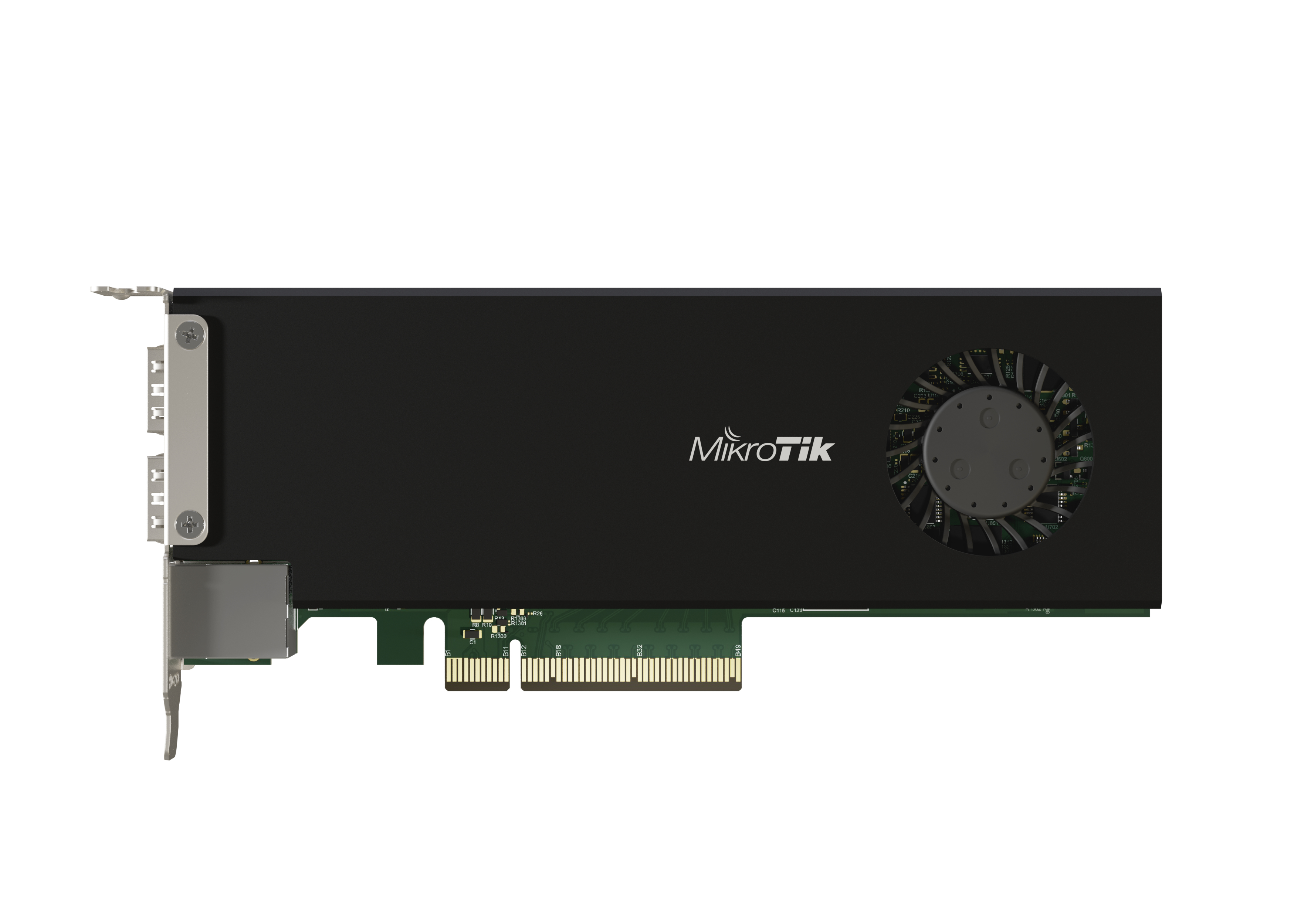 MikroTik CCR2004-1G-2XS-PCIE - Erweiterungsmodul, Ansicht 3