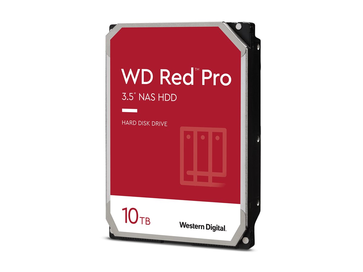 WD Red Pro WD103KFBX - Festplatte - Enterprise - 10 TB - intern - 3.5 (8.9 cm)