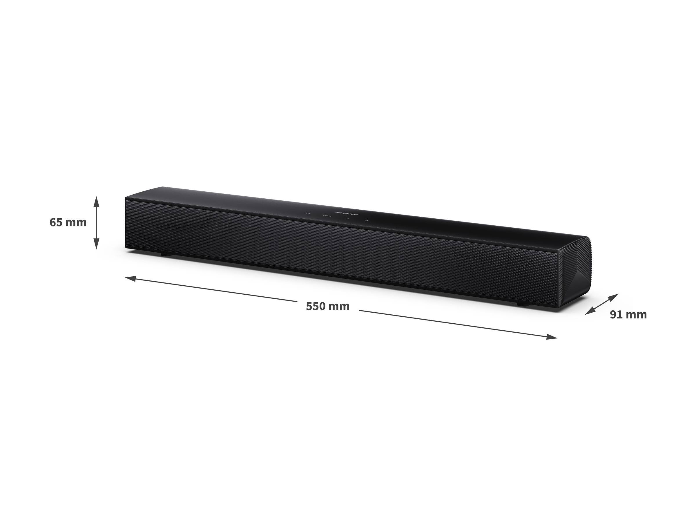 Sharp HT-SB121 Soundbar schwarz, Ansicht 4