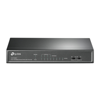 TP-LINK 8-Port 10/100Mbit/s-Desktop-Switch mit 4 PoE-Ports - Unmanaged - Fast Ethernet (10/100) - Vollduplex - Power over Ethernet (PoE) - Wandmontage