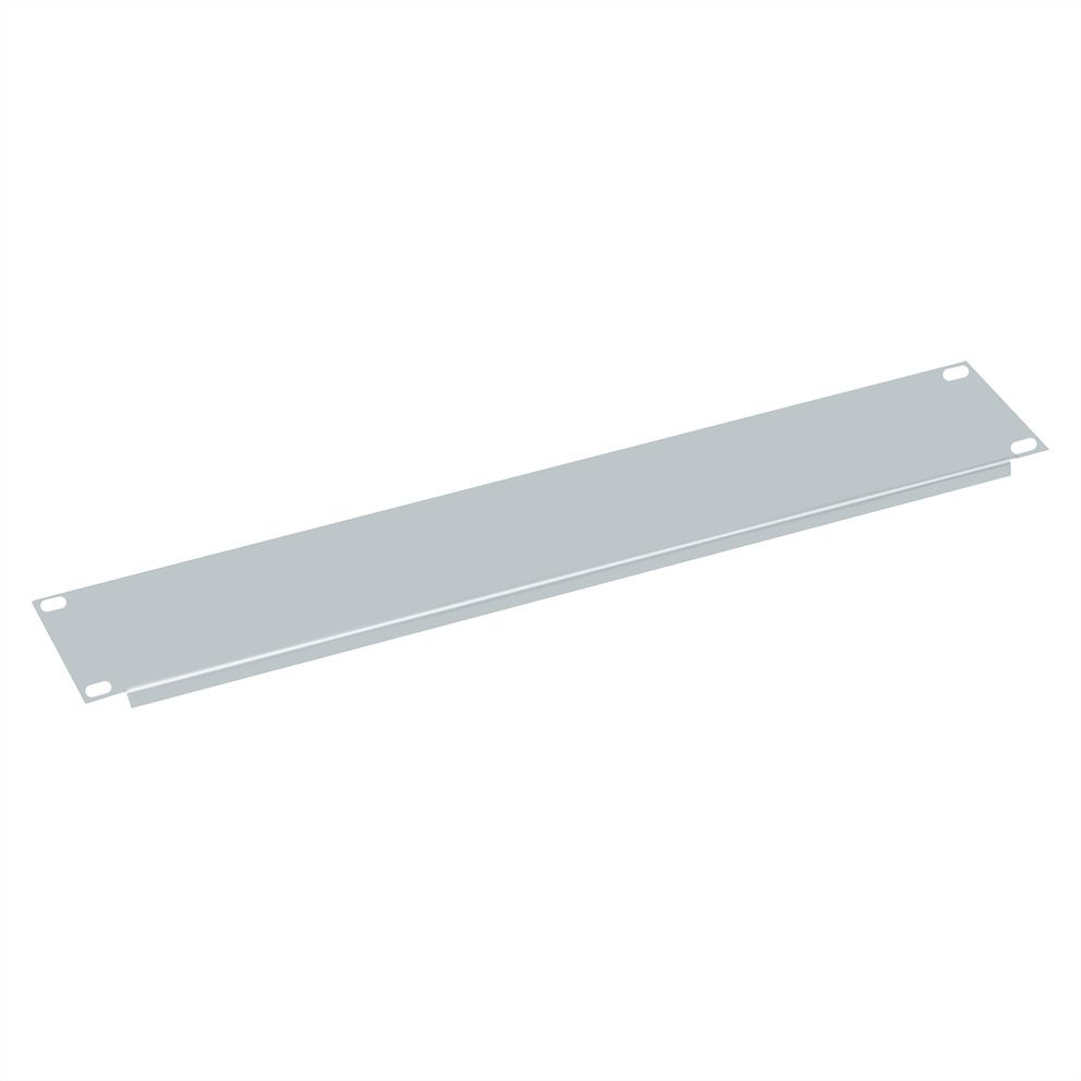 VALUE Blindabdeckung - Hellgrau, RAL 7035 - 2U - 48.3 cm (19), Ansicht 2