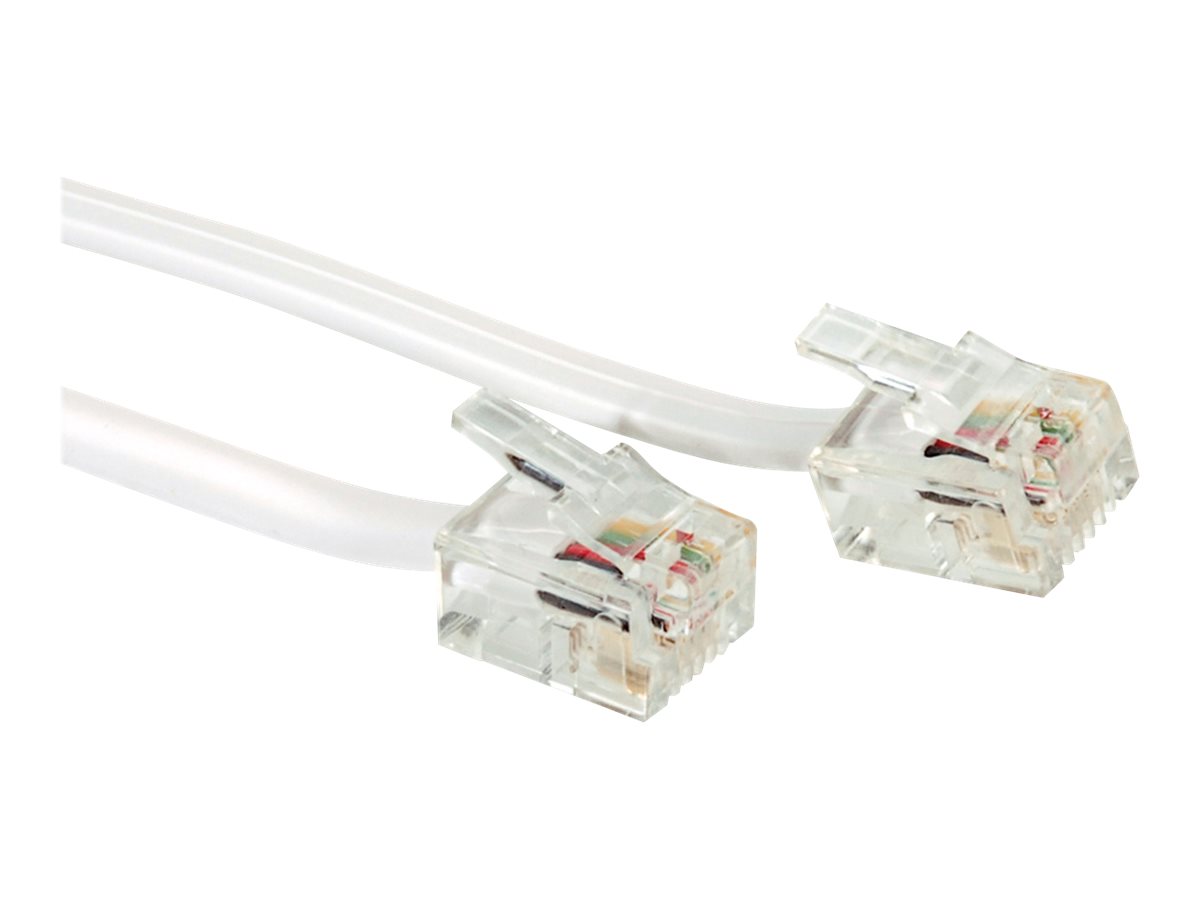 ROLINE Telefonkabel - RJ-12 (M) zu RJ-12 (M)