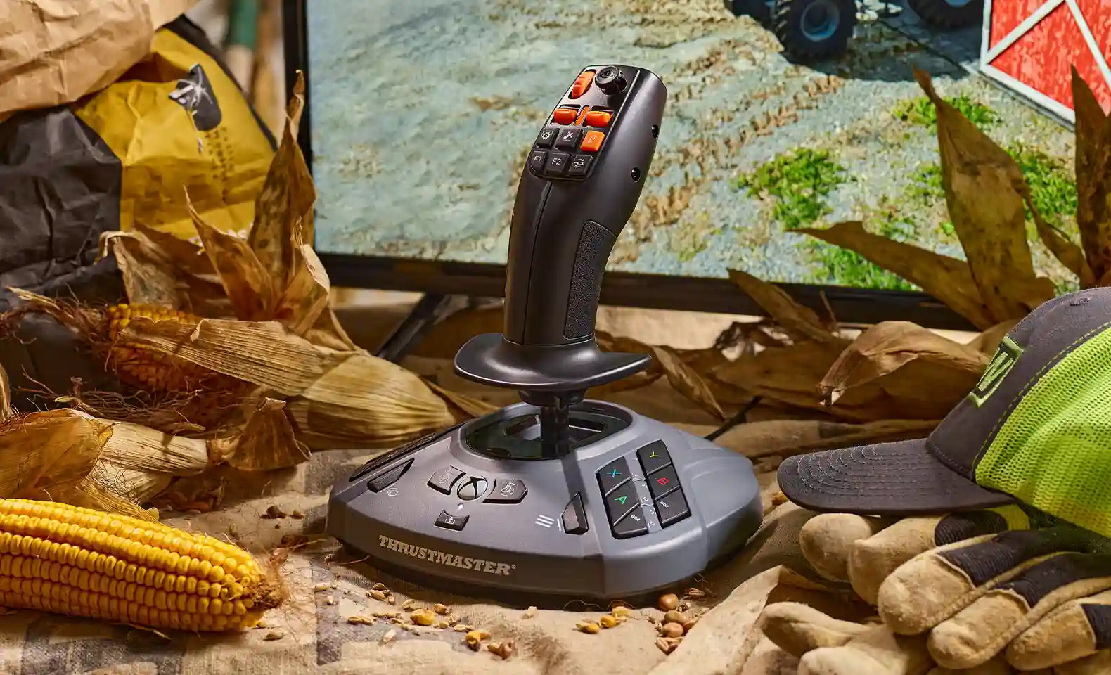 ThrustMaster SimTask Farmstick - Joystick - 33 Tasten - Controller, Ansicht 2