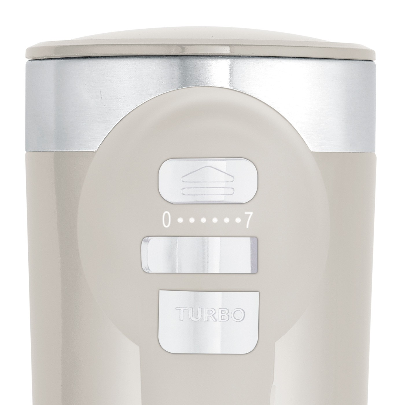 Graef HM508 - Handmixer - Graubraun - Schlagen - Kneten - Mixen - Rührer - 1,65 m - 1080 RPM - Tasten, Ansicht 3