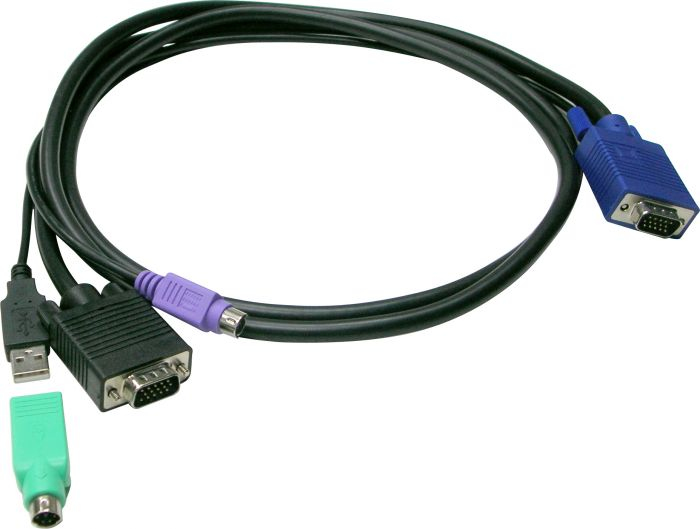 LevelOne ACC-3201 - Tastatur- / Video- / Maus- (KVM-), Ansicht 2