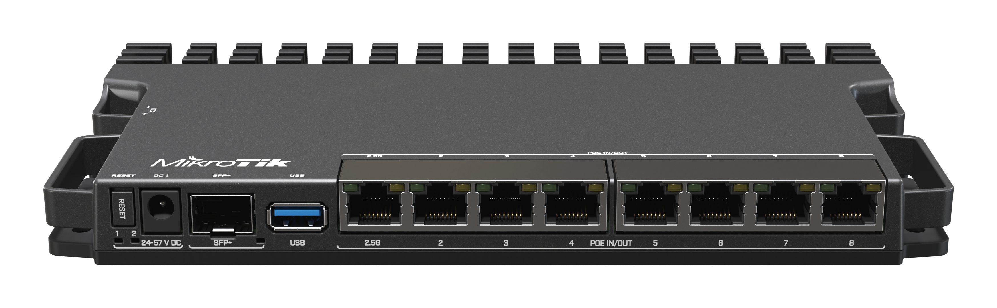 MikroTik RB5009UPR+S+IN - Router - 8-Port-Switch, Ansicht 3