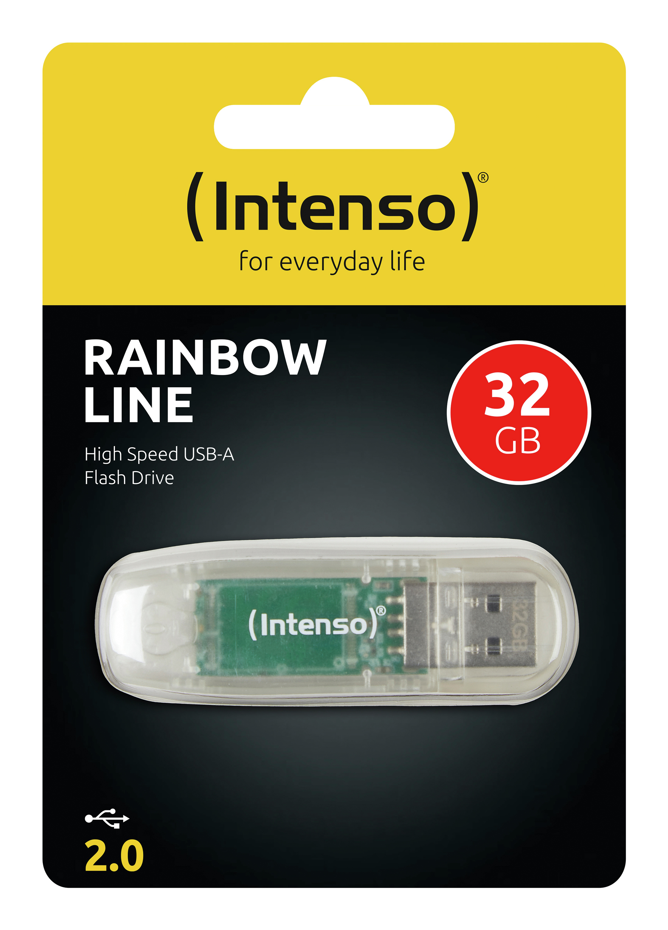 Intenso Rainbow Line - USB-Flash-Laufwerk - 32 GB, Ansicht 3