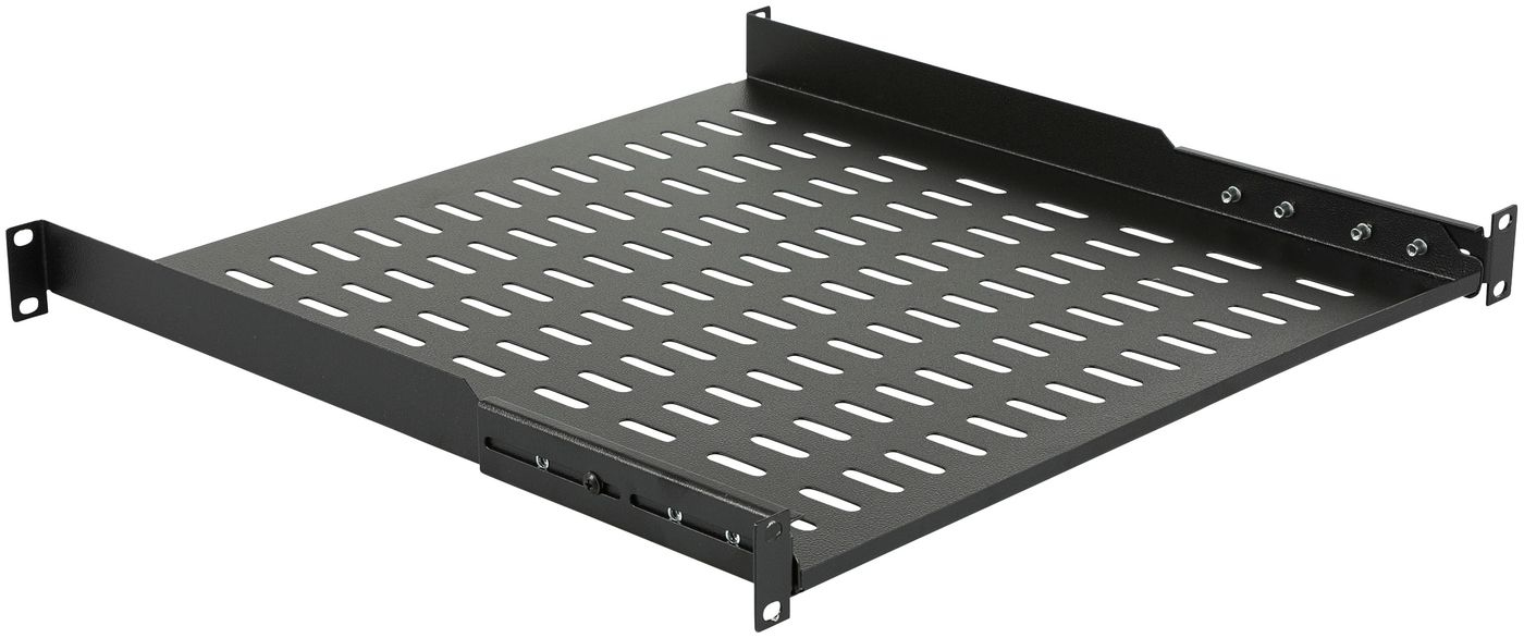 Lanview RAS405BL - Schwarz - 50 kg - 1U - 19 - Oval - 482 mm, Ansicht 2