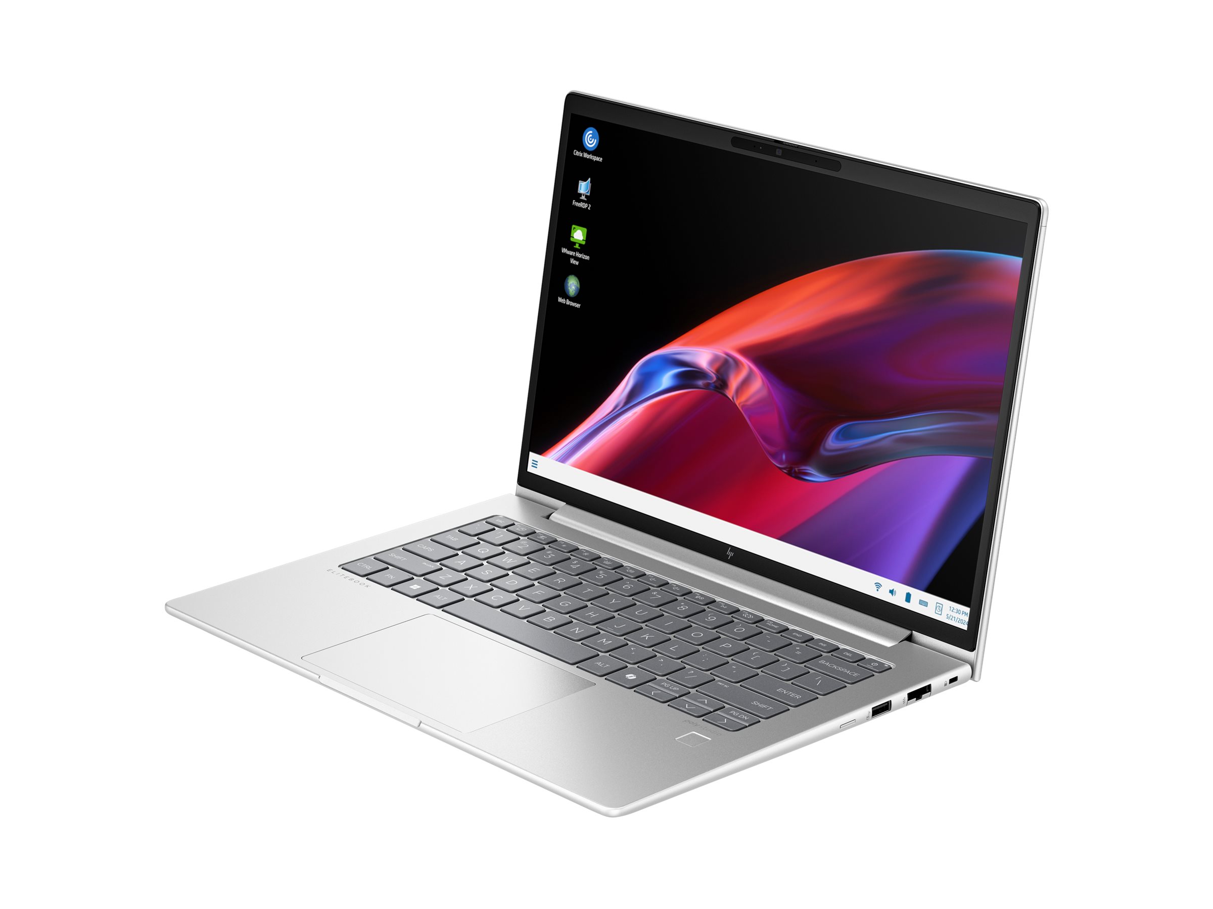HP Elite Mobile Thin Client mt645 G8 - 180°-Scharnierdesign - AMD Ryzen 3 7335U / 3 GHz - HP ThinPro - Radeon 660M - 8 GB RAM - 256 GB SSD NVMe - 35.56 cm (14")