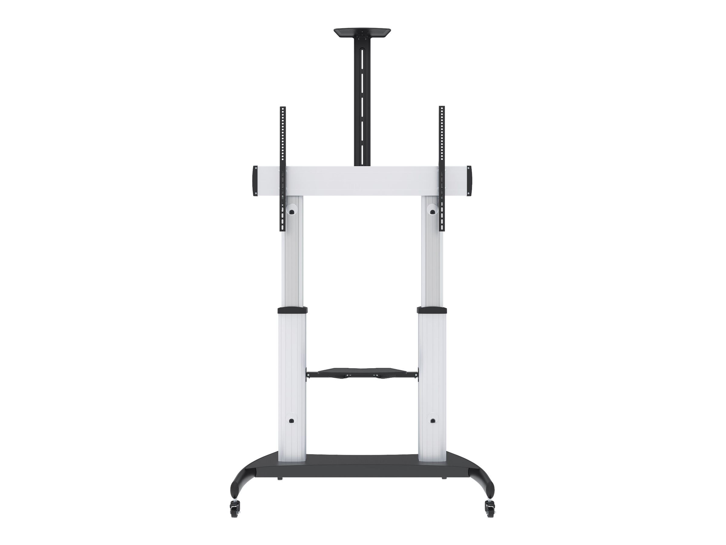 Manhattan TV & Monitor Mount, Trolley Stand, 1 screen, Screen Sizes: 60-100, Silver/Black, VESA 200x200 to 800x600mm, Ansicht 5