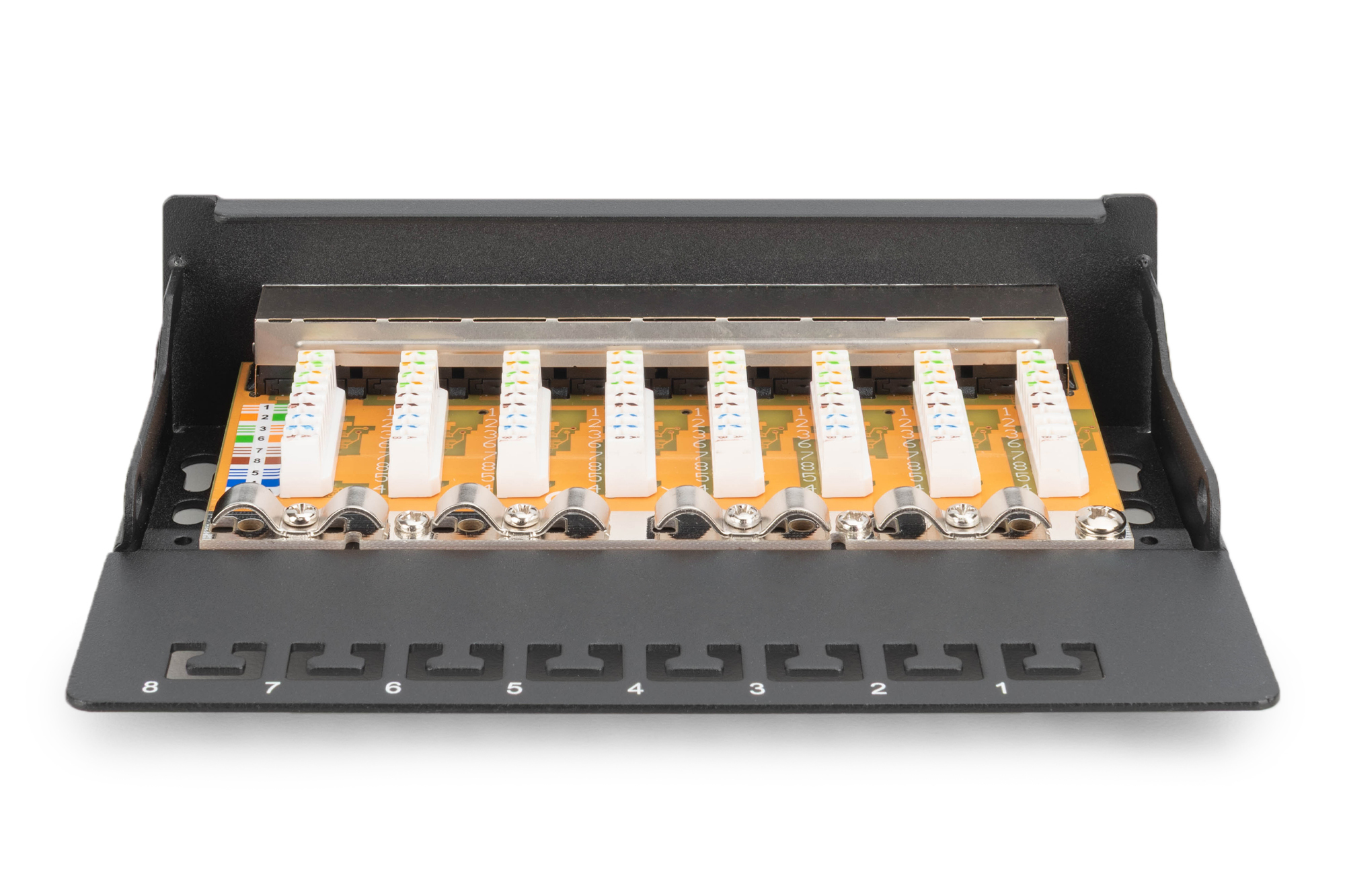 DIGITUS Desktop CAT 6, Klasse E Patch Panel, geschirmt, Ansicht 3