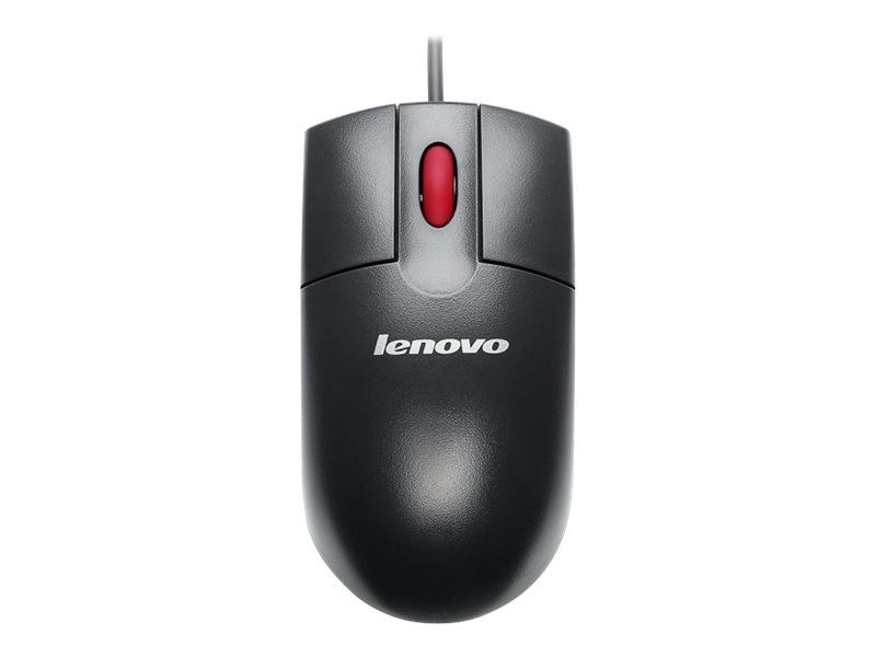Lenovo Maus - optisch - 3 Tasten - kabelgebunden, Ansicht 2