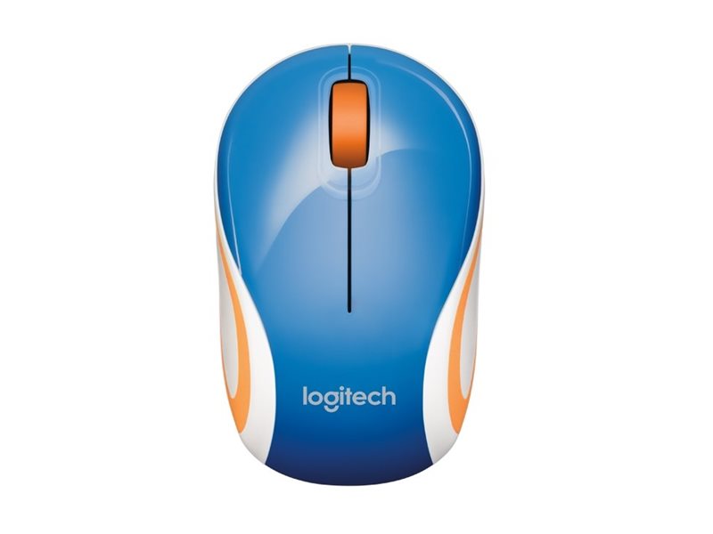 Logitech M187 - Maus - optisch - kabellos - 2.4 GHz - kabelloser Empfänger (USB)